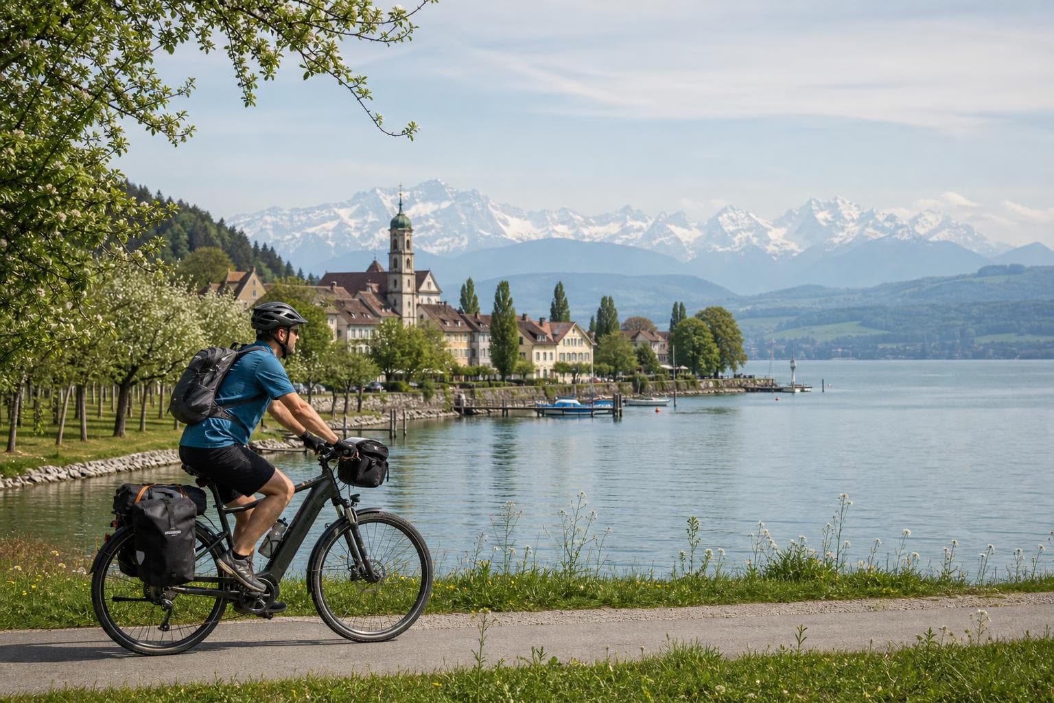 Rundtour um den Bodensee — drei Länder, Alpenpanorama und Hafenstädte