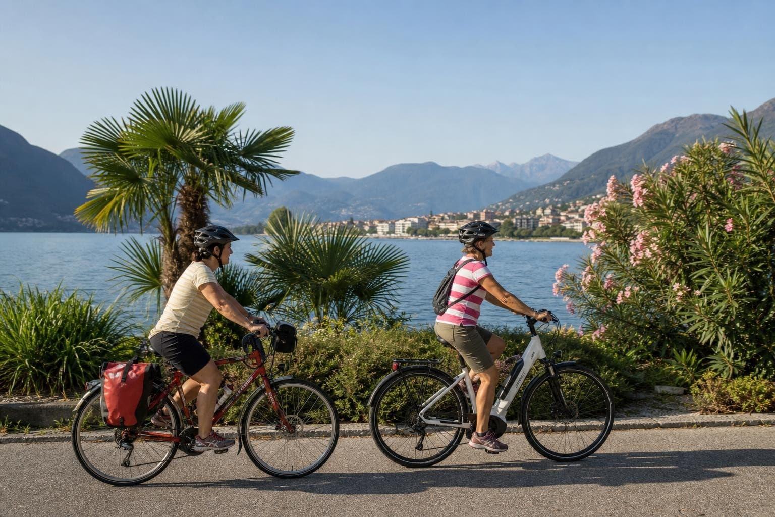 Sternradtour ab Losone – Lago Maggiore & Tessiner Seen