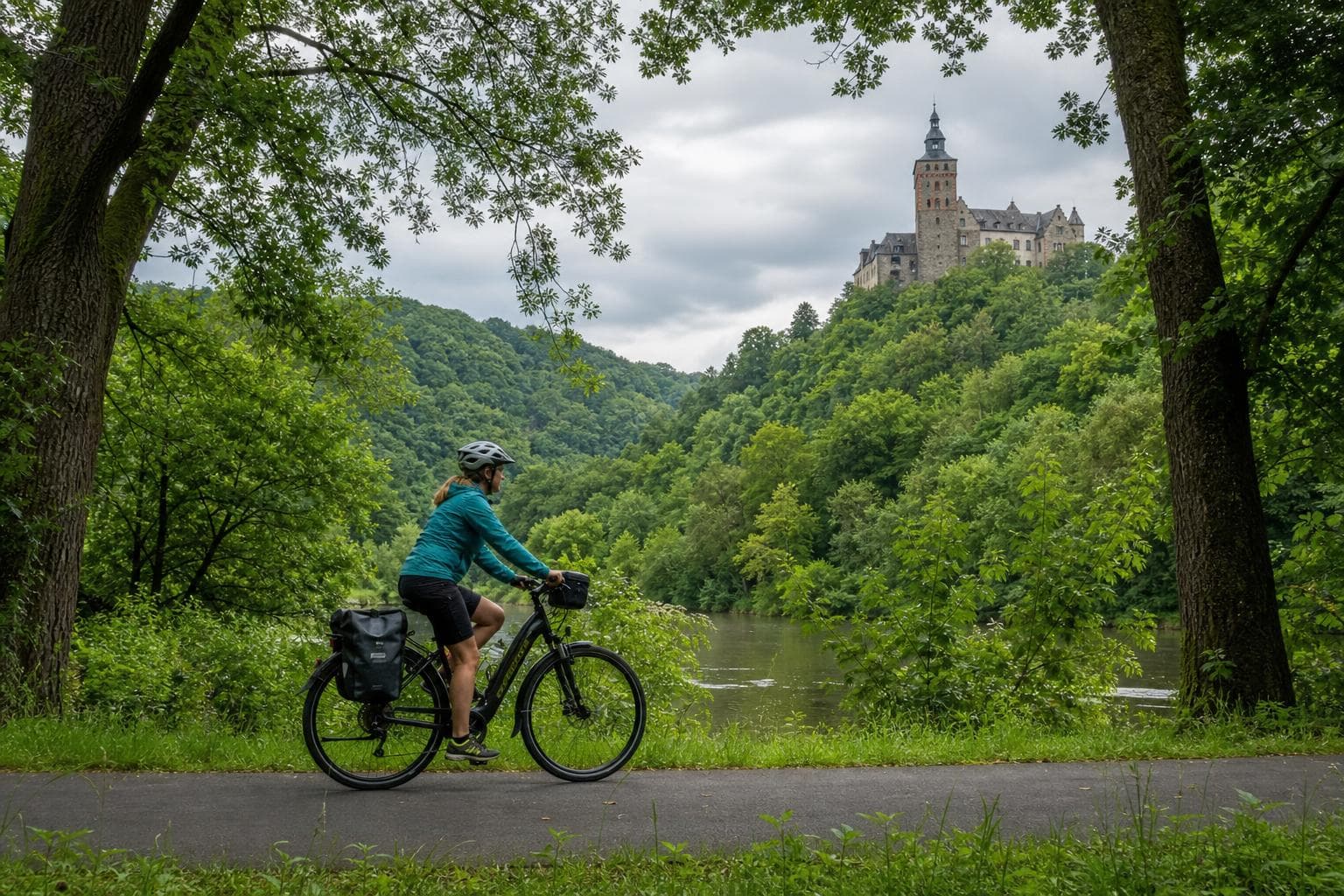 Lahn-Radweg von Marburg nach Bad Ems — 5 Tage E-Bike