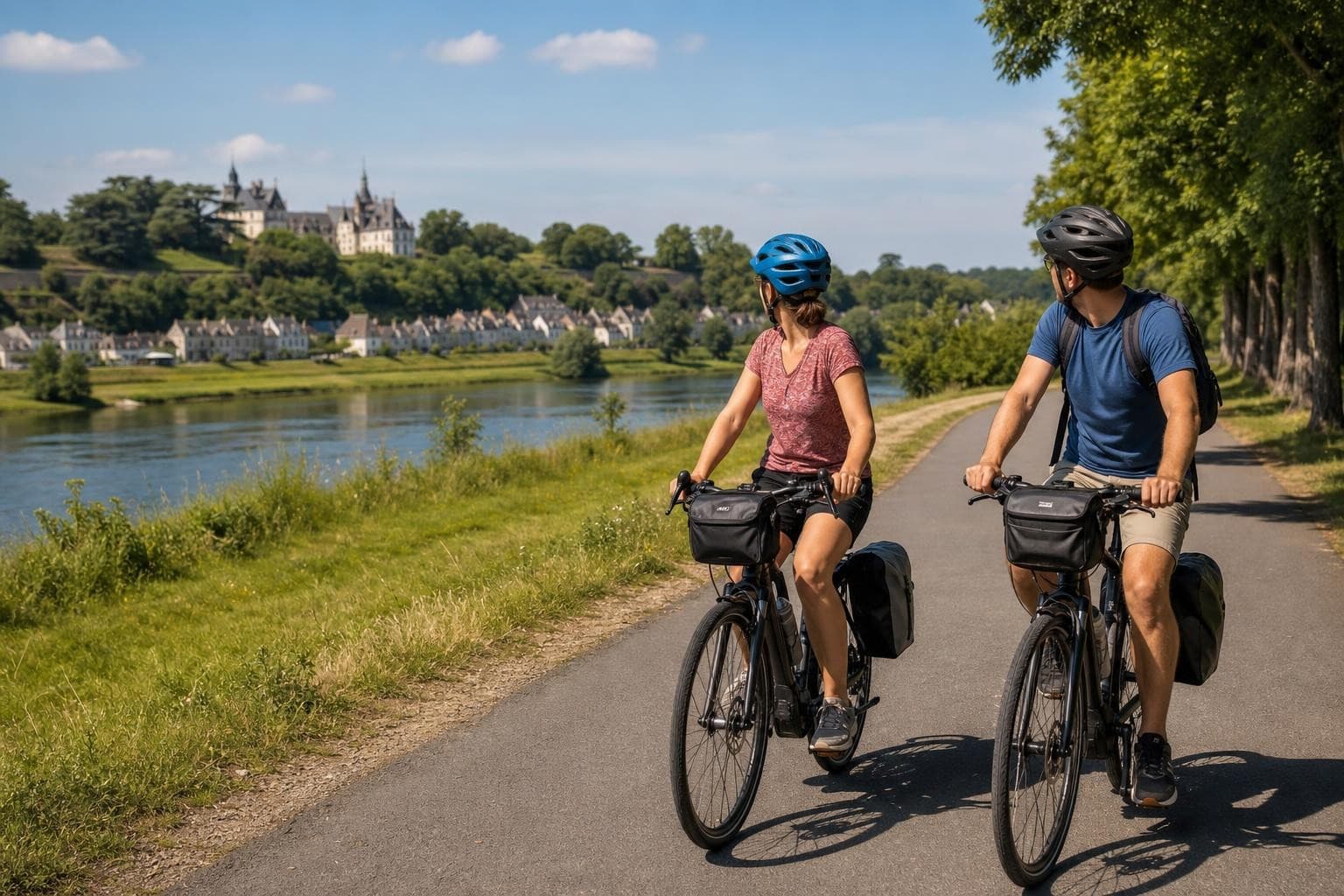 Mit dem E-Bike von Orléans zum Atlantik durchs Loire-Tal