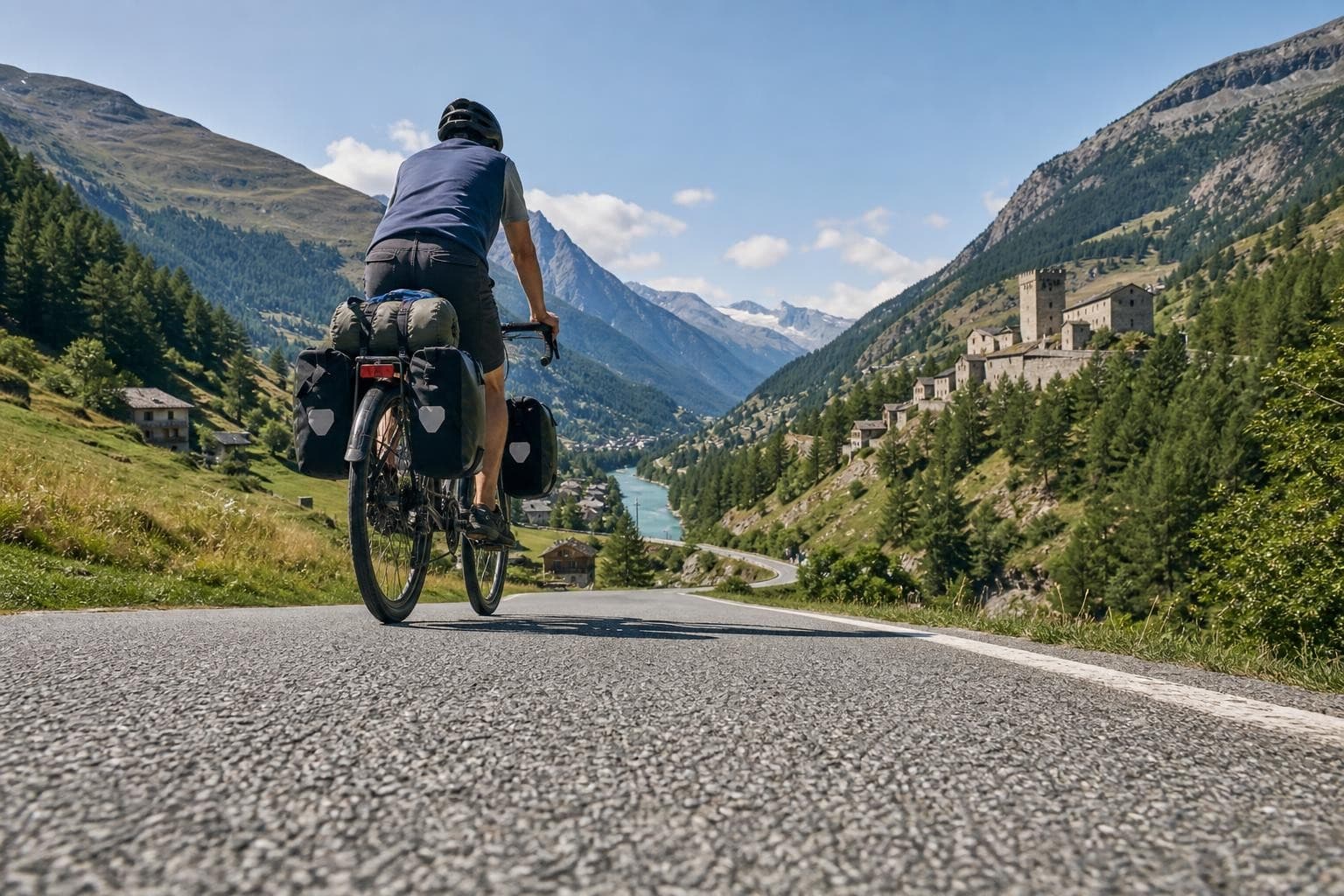 Von Oberwald nach Lyon entlang der Rhône