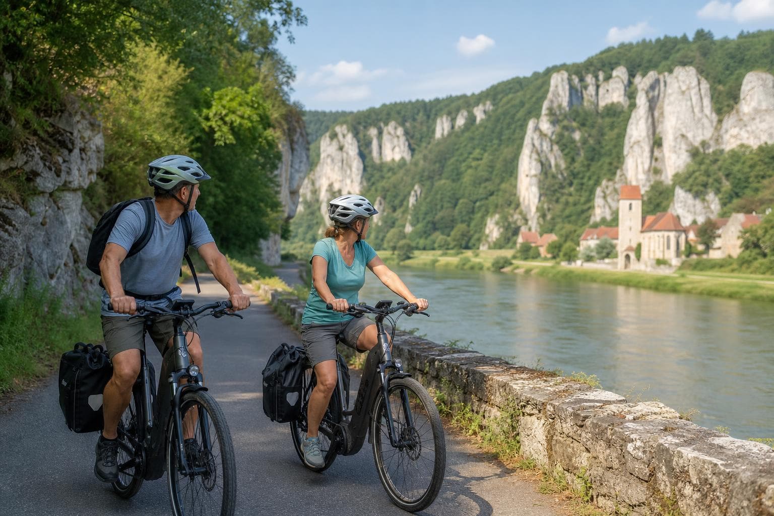 Radrundreise an Donau & Altmühl