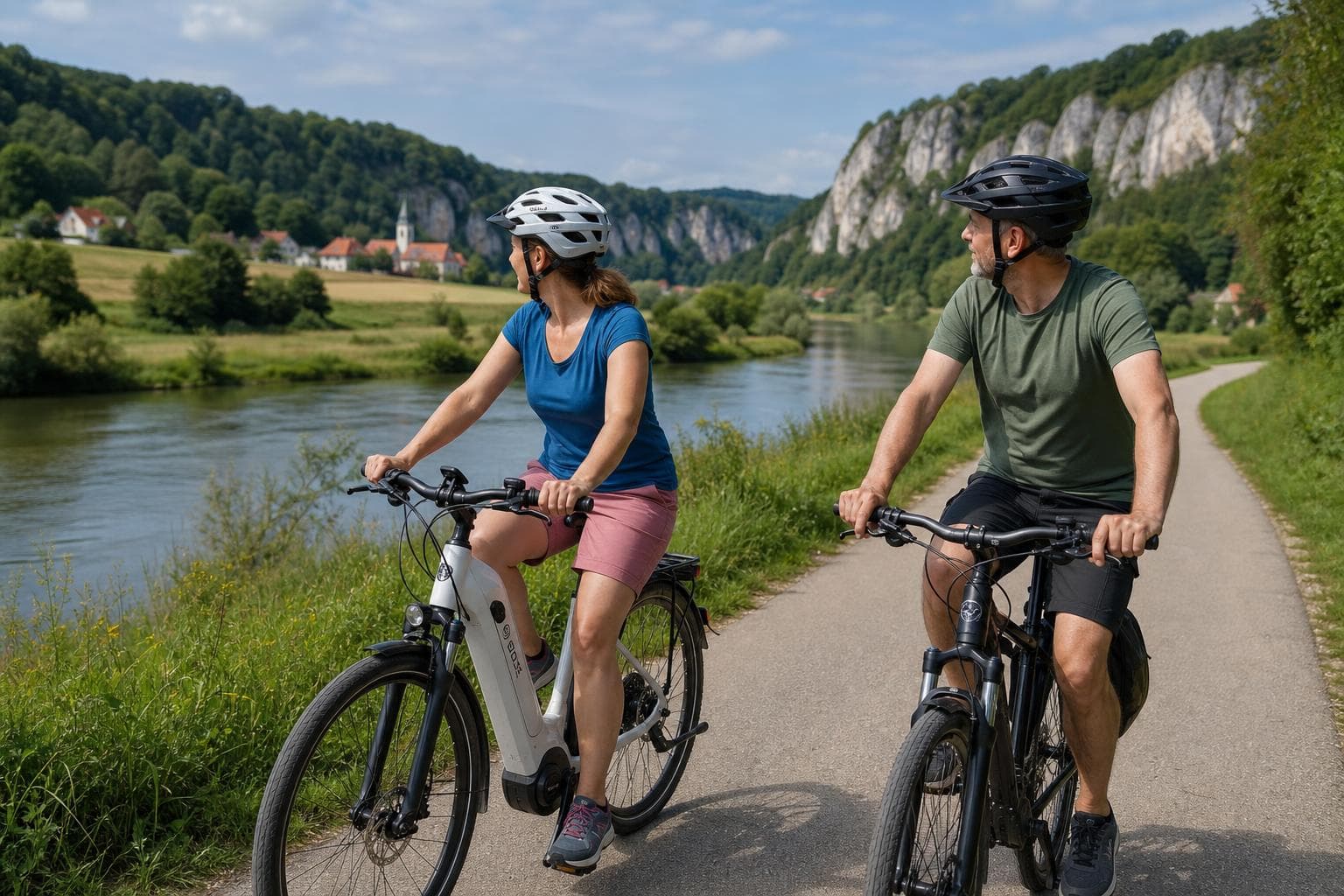 E-Bike-Reise von Rothenburg nach Regensburg durchs Altmühltal