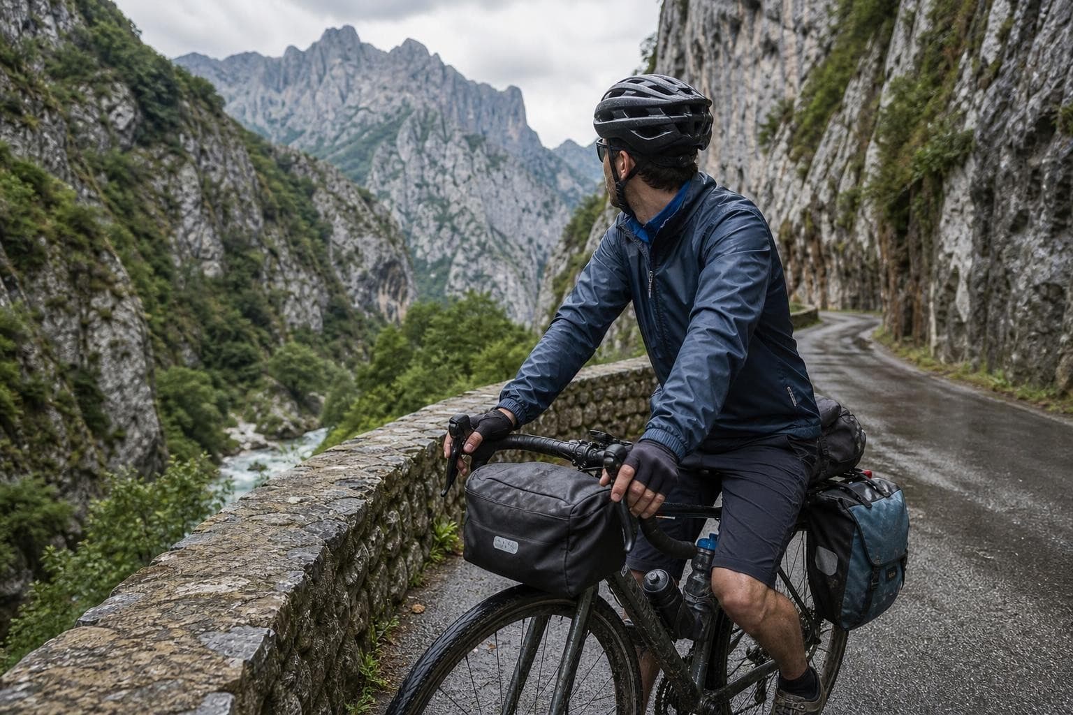 E-Bike von den Ebenen in die Picos de Europa — Asturien