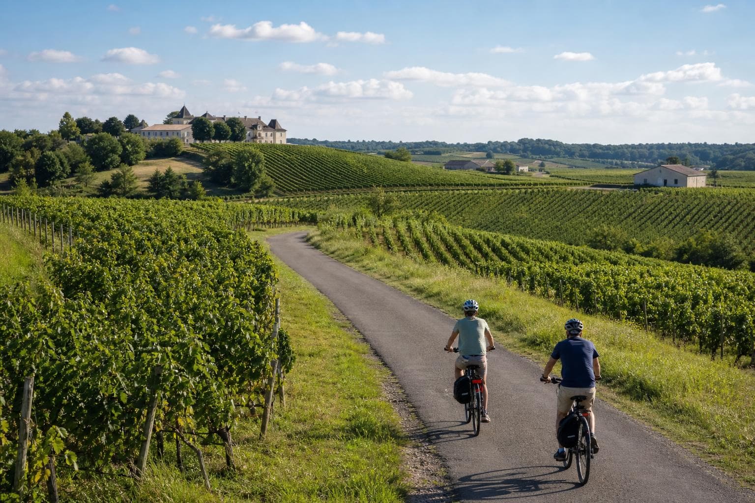 Radtour um Bordeaux und Medoc