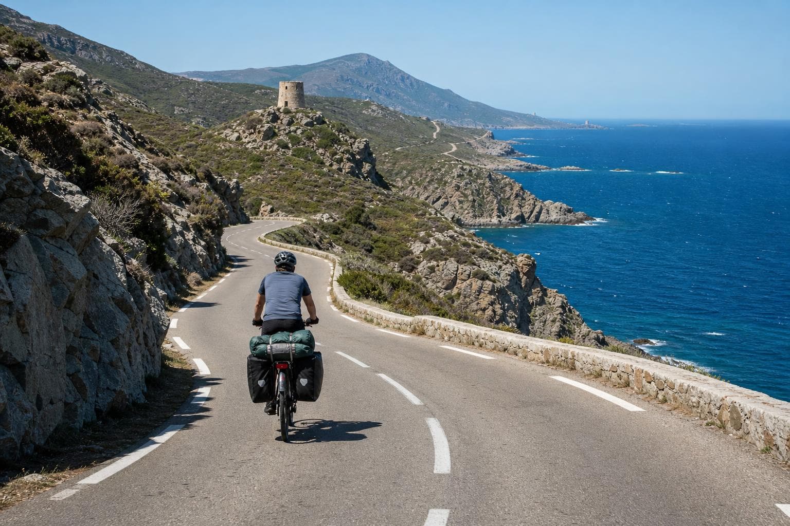Rundtour ab Bastia — Cap Corse mit Teghime-Pass