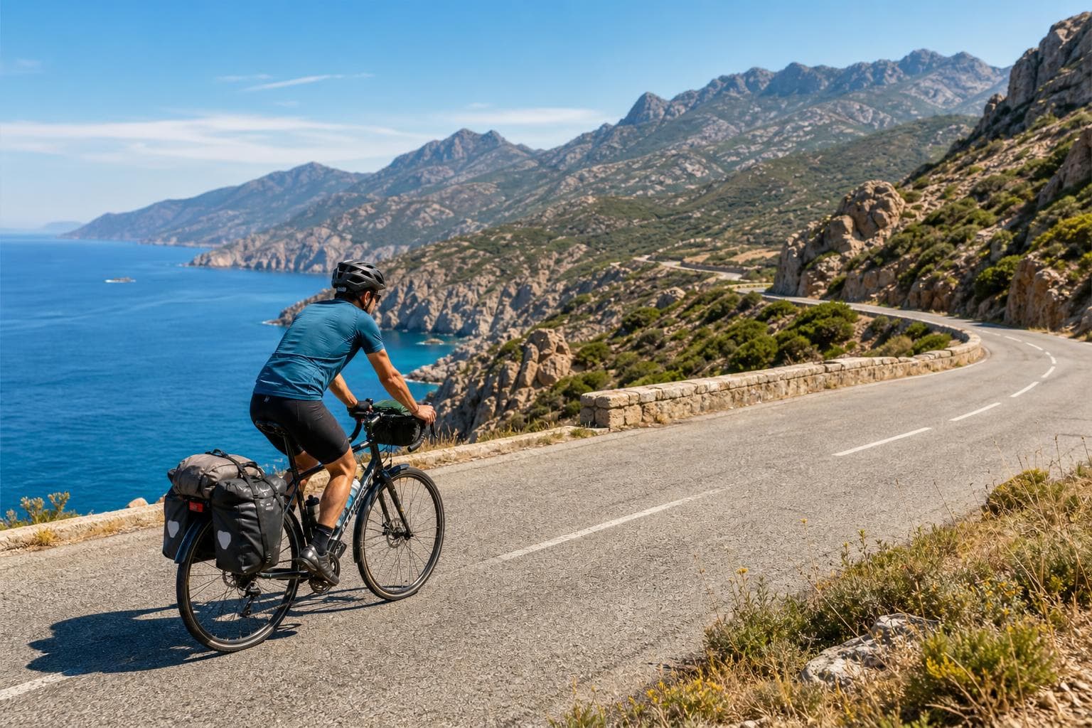 Korsika von Bastia nach Calvi — Küste, Kultur und Bergdörfer