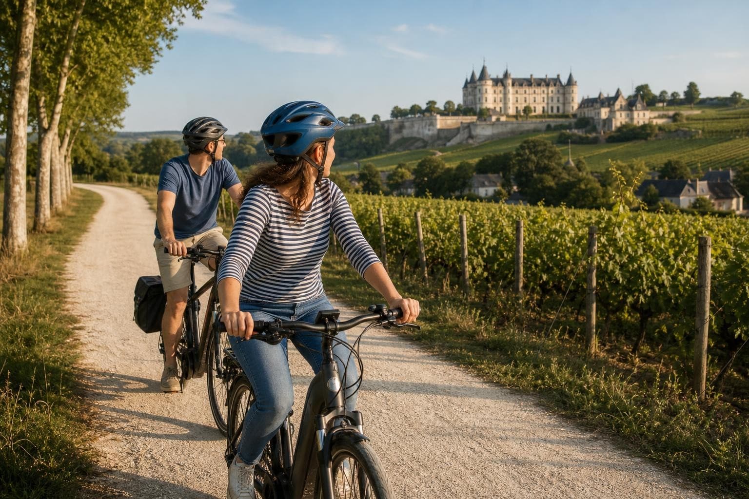 Familienradtour durch das Loire-Tal: Vier Schlösser in 7 Tagen