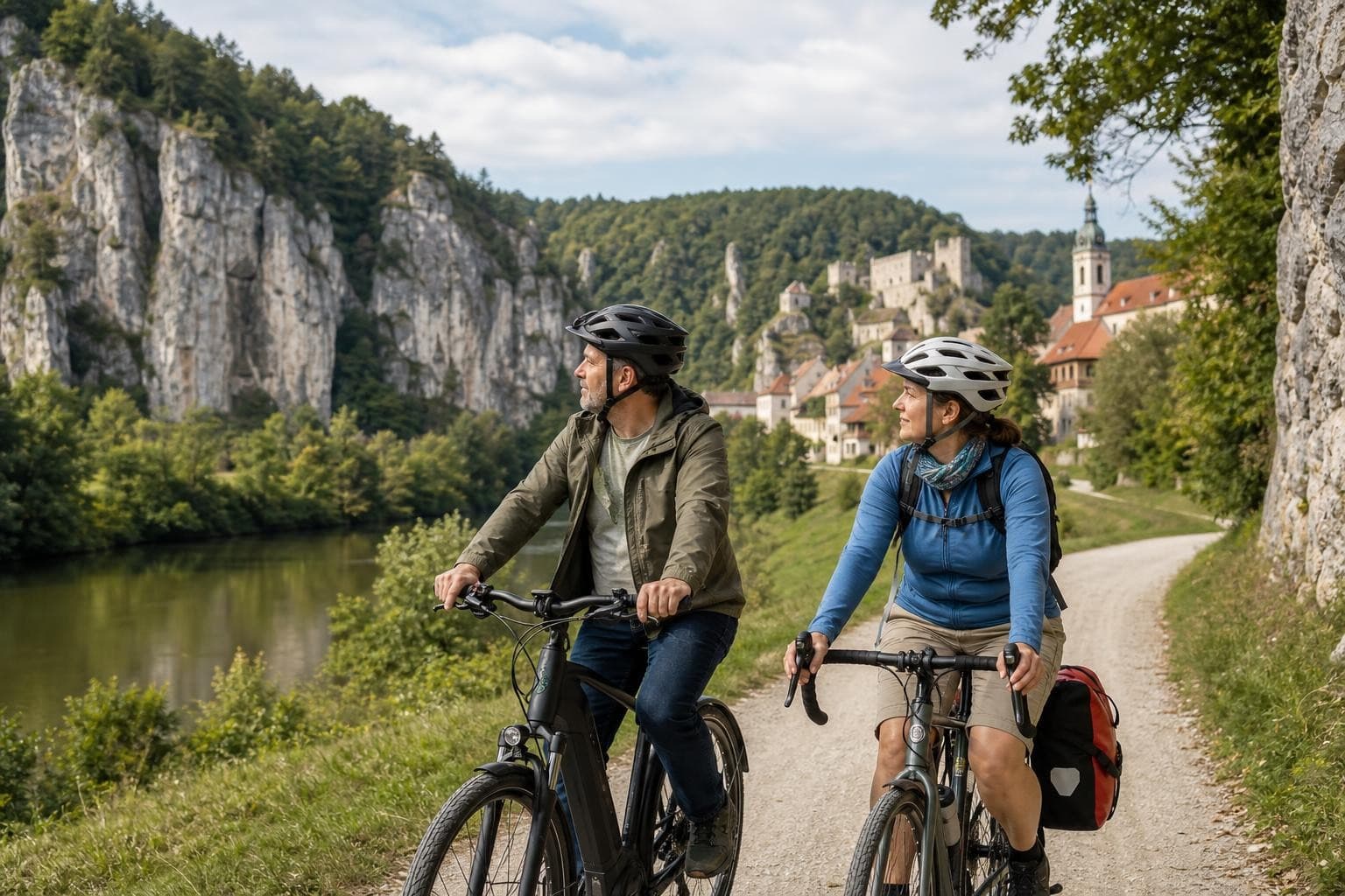 E-Bike-Reise von Eichstätt nach Regensburg — durchs Altmühltal