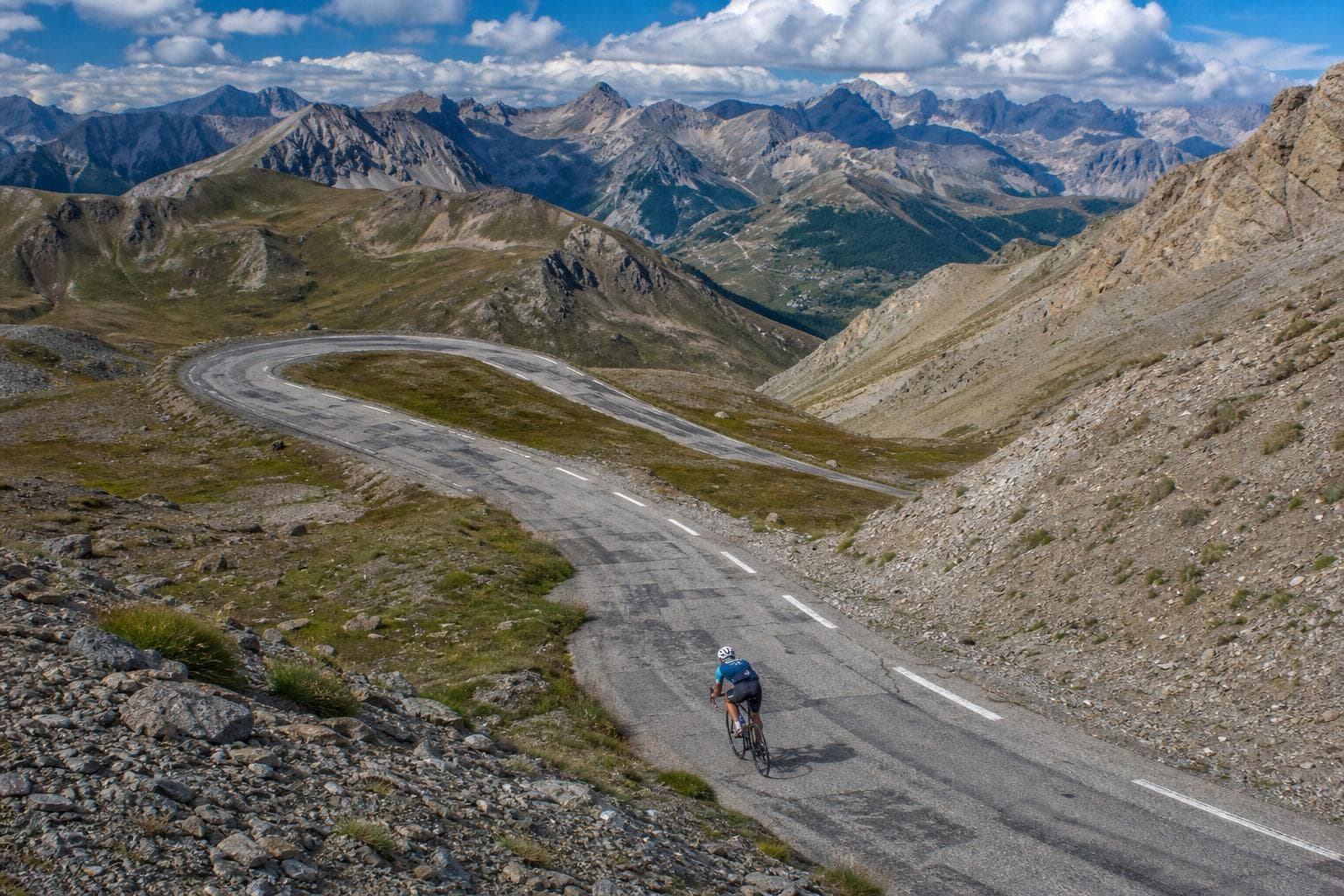 Rennradreise durch die Westalpen in Italien und Frankreich