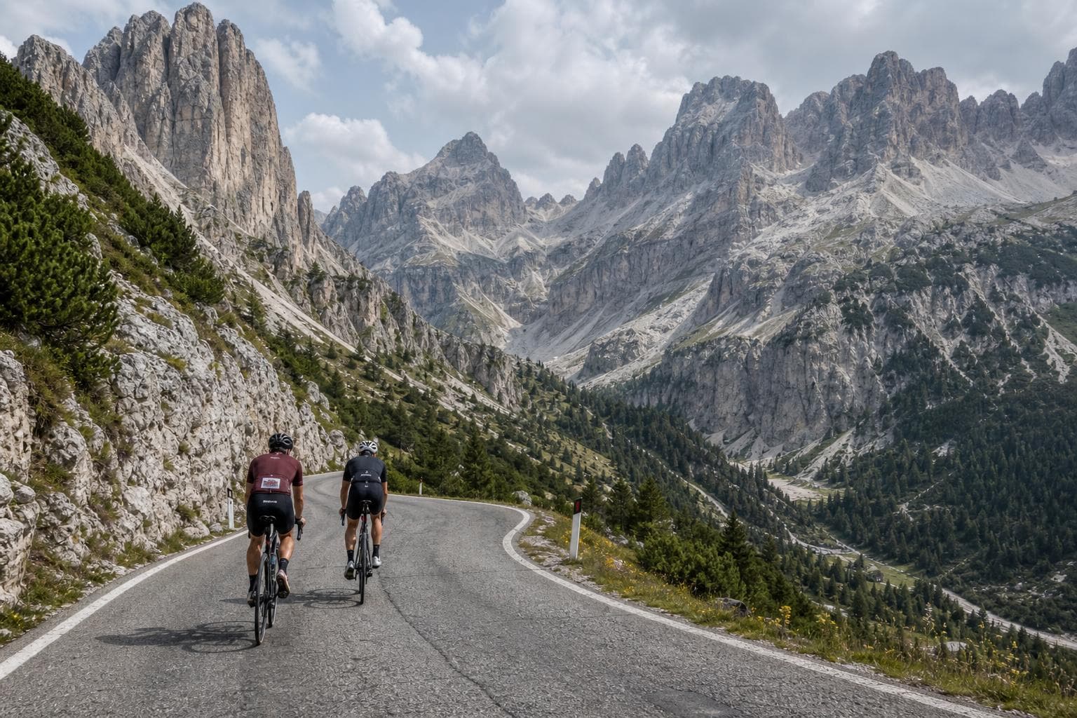Rennradtour in den Dolomiten und karnischen Alpen