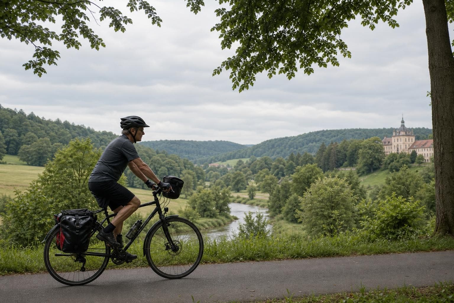 Sternradtour ab Weimar — Kultur, Ilmtal und Bad Berka in 4 Tagen